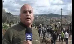 زخمی شدن خبرنگار صداوسیما در کرانه باختری