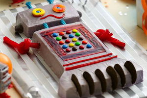 رباتی که کیک می‌پزد