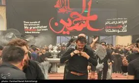 مراسم عزاداری سنتی "پُرسه امام حسین(ع)" در مسجد ملااسماعیل یزد به روایت تصویر