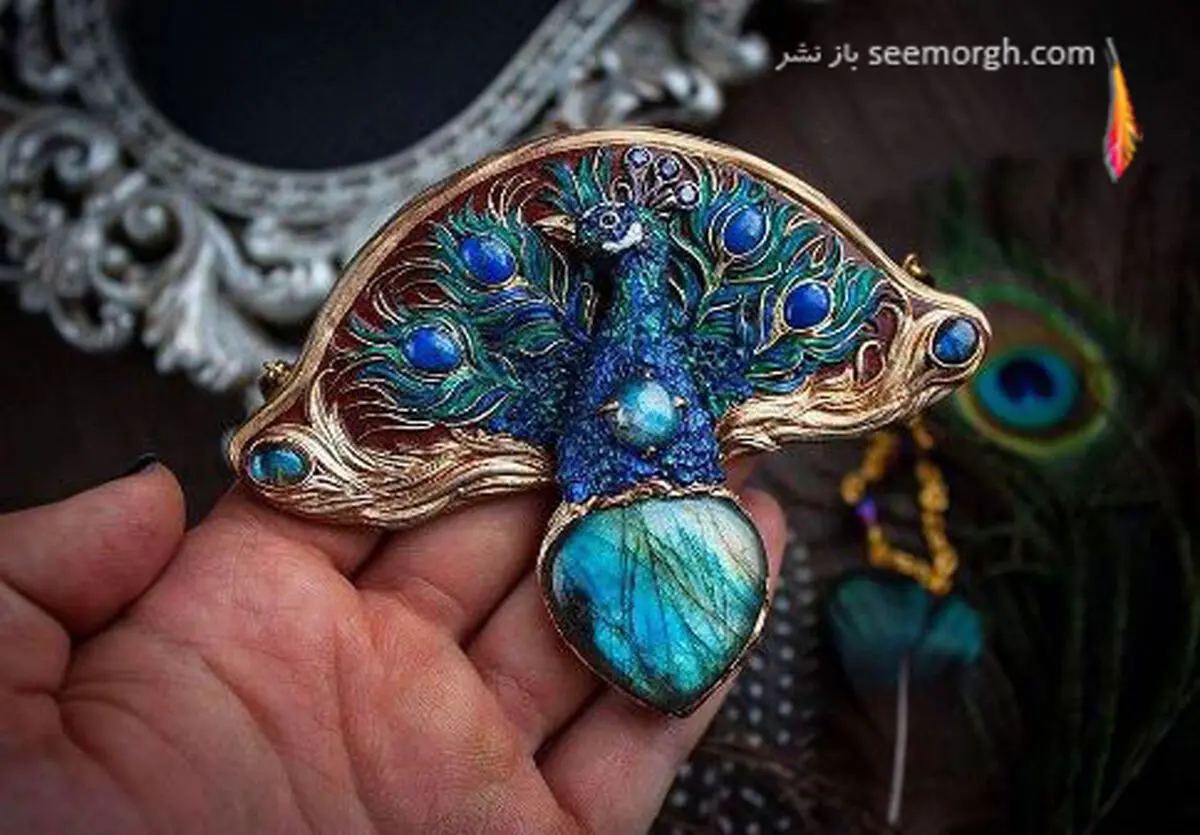 جواهرات سورئال دست ساز Ellen Rococo هنرمند اکراینی