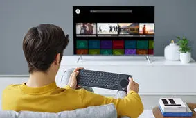 کیبوردی جدید برای تلویزیون‌های هوشمند!