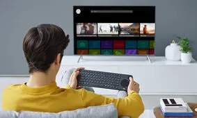 کیبوردی جدید برای تلویزیون‌های هوشمند!