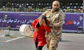 ویدئو/سربازان فداکار حمله تروریستی اهواز تقدیر شدند