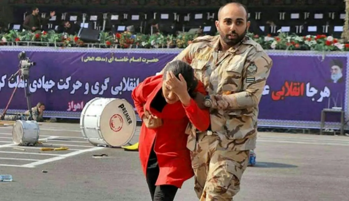 ویدئو/سربازان فداکار حمله تروریستی اهواز تقدیر شدند