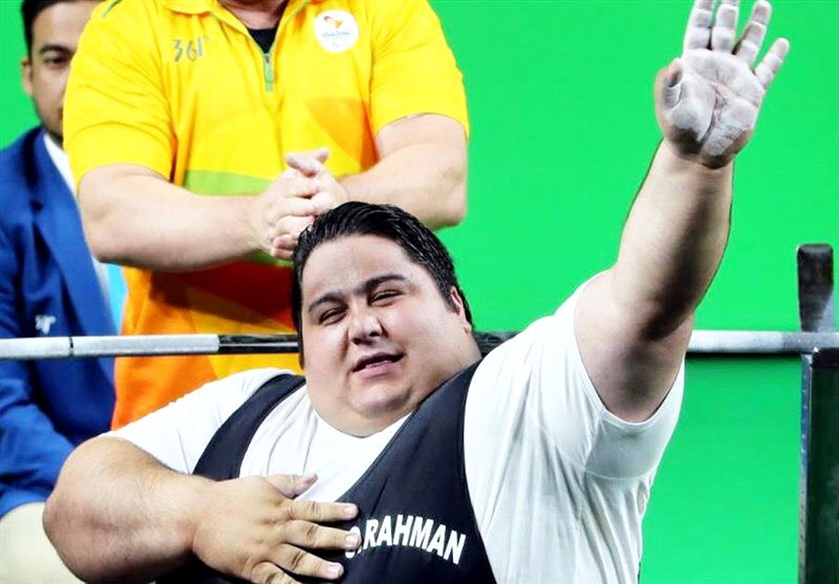 سیامندرحمان به عنوان قوی‌ترین وزنه‌بردار معلول قاره آسیا انتخاب شد