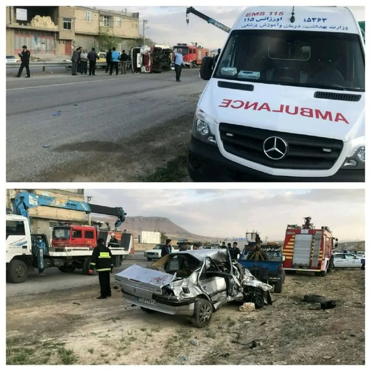 مصدومیت 100 نفر در جاده‌های کهگیلویه و بویراحمد