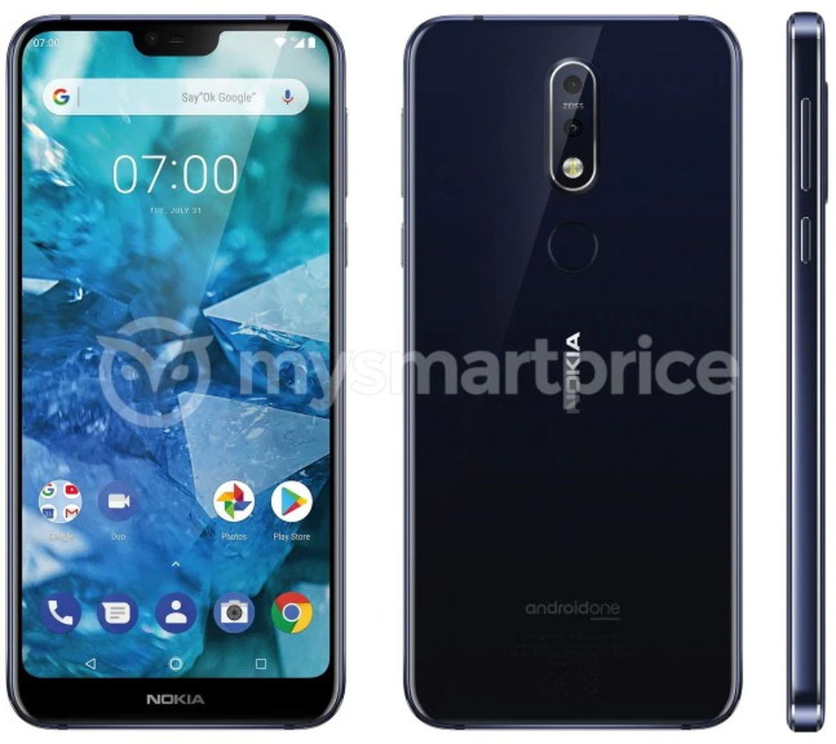 تصویر زنده Nokia 7.1 Plus مشخصات کلیدی آن را تأیید میکند