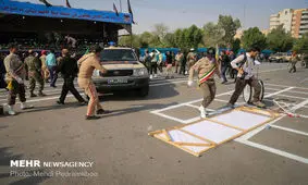 مسیر وداع با شهدای حادثه تروریستی اهواز