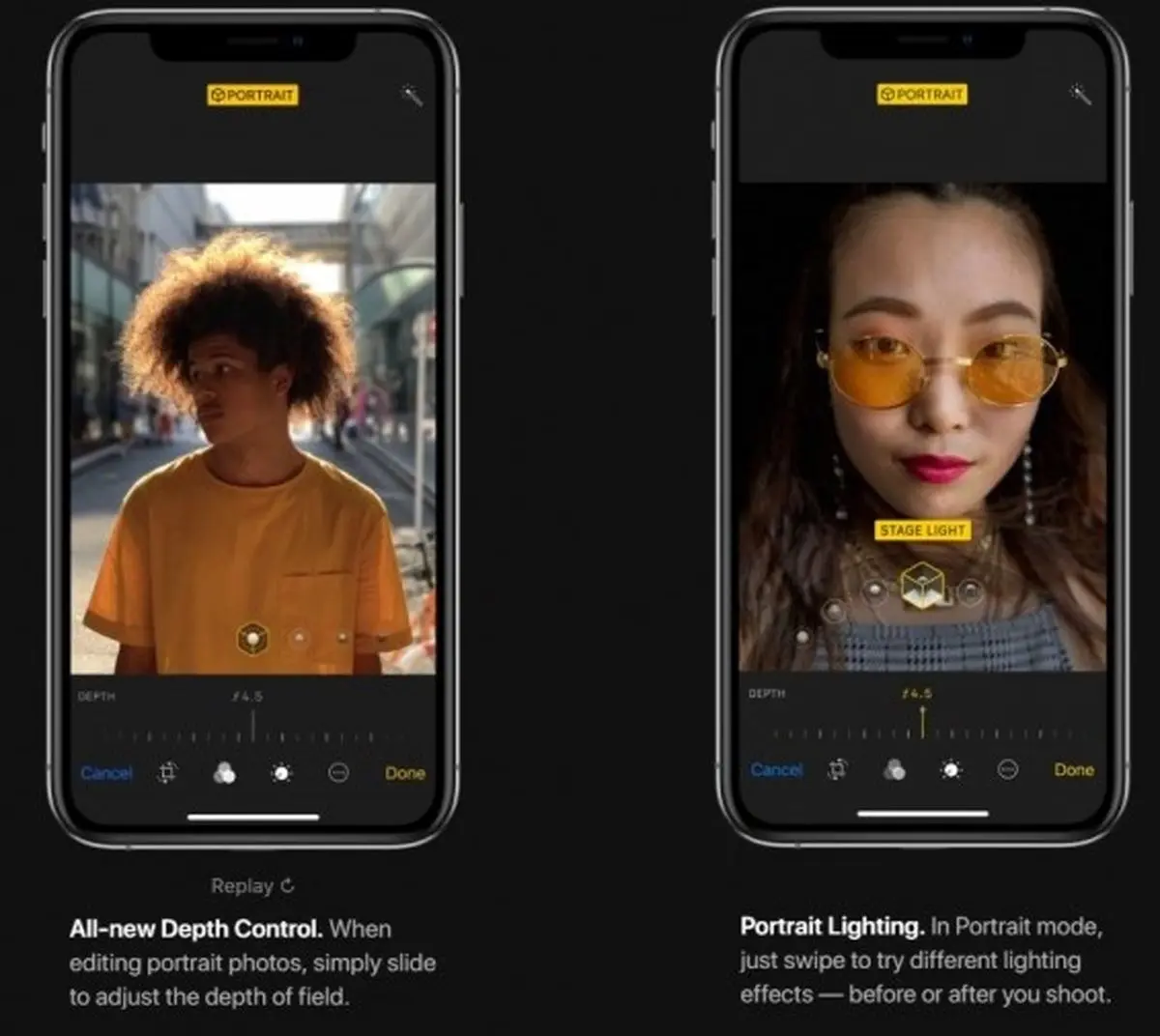 به زودی قابلیت Depth Control به منوی دوربین گوشی‌های آیفون می‌آید