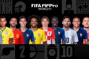 تیم منتخب سال ۲۰۱۸ از سوی FIFA معرفی شد