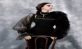 جدیدترین عکس های مونیکا بلوچی روی یک مجله مد آمریکایی