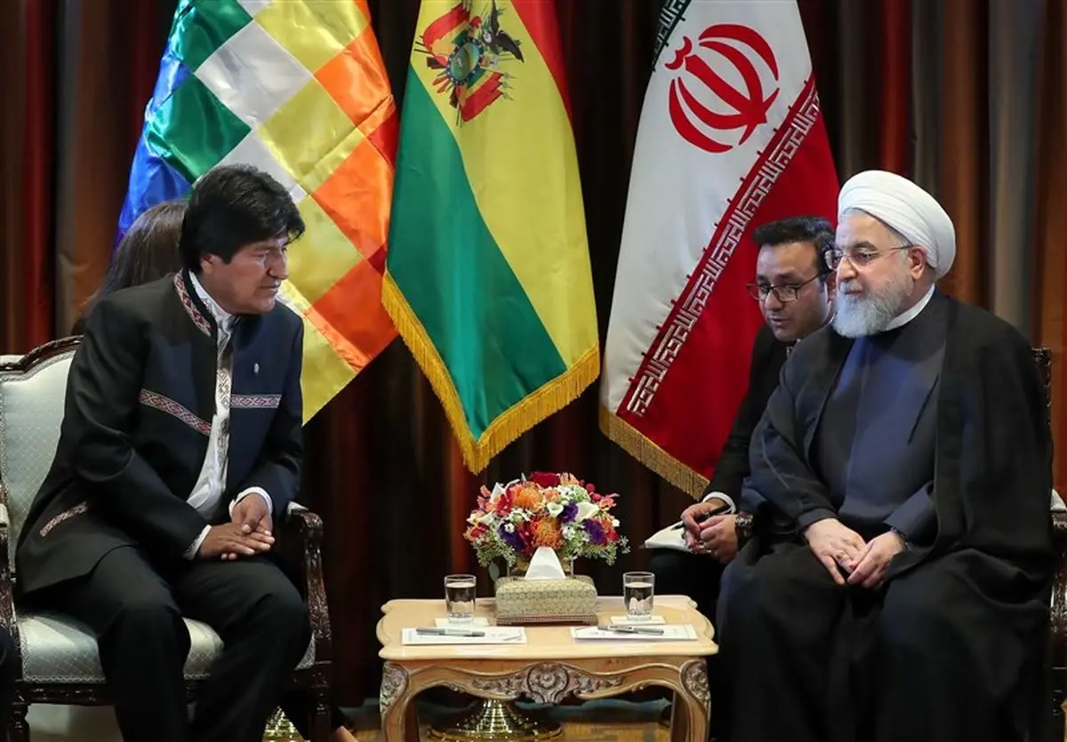 روحانی و "مورالس" بر تقویت مناسبات ایران و بولیوی تاکید کردند