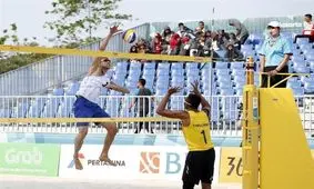 والیبال ساحلی قهرمانی آسیا؛ پیروزی تیم‌های ایران در گام نخست