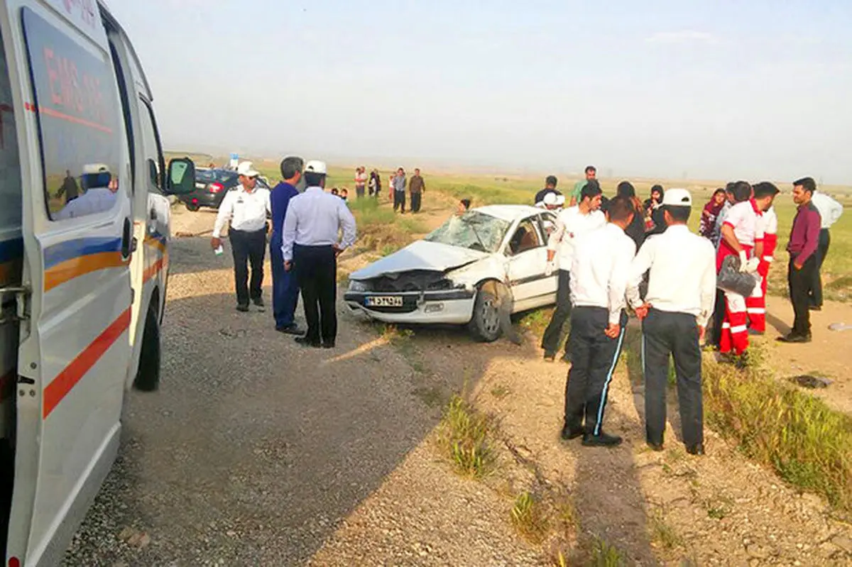 حوادث جاده‌ای در محورهای ساوه ۲کشته برجای گذاشت