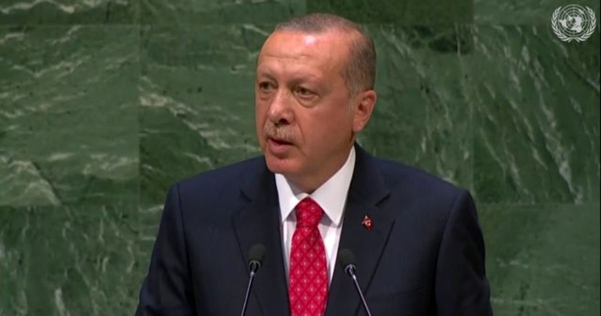 تاکید اردوغان بر تغییر ساختار سازمان ملل