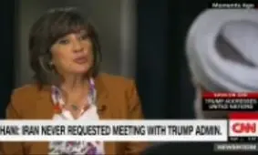 گفت و گوی کریستین امانپور و روحانی در شبکه CNN