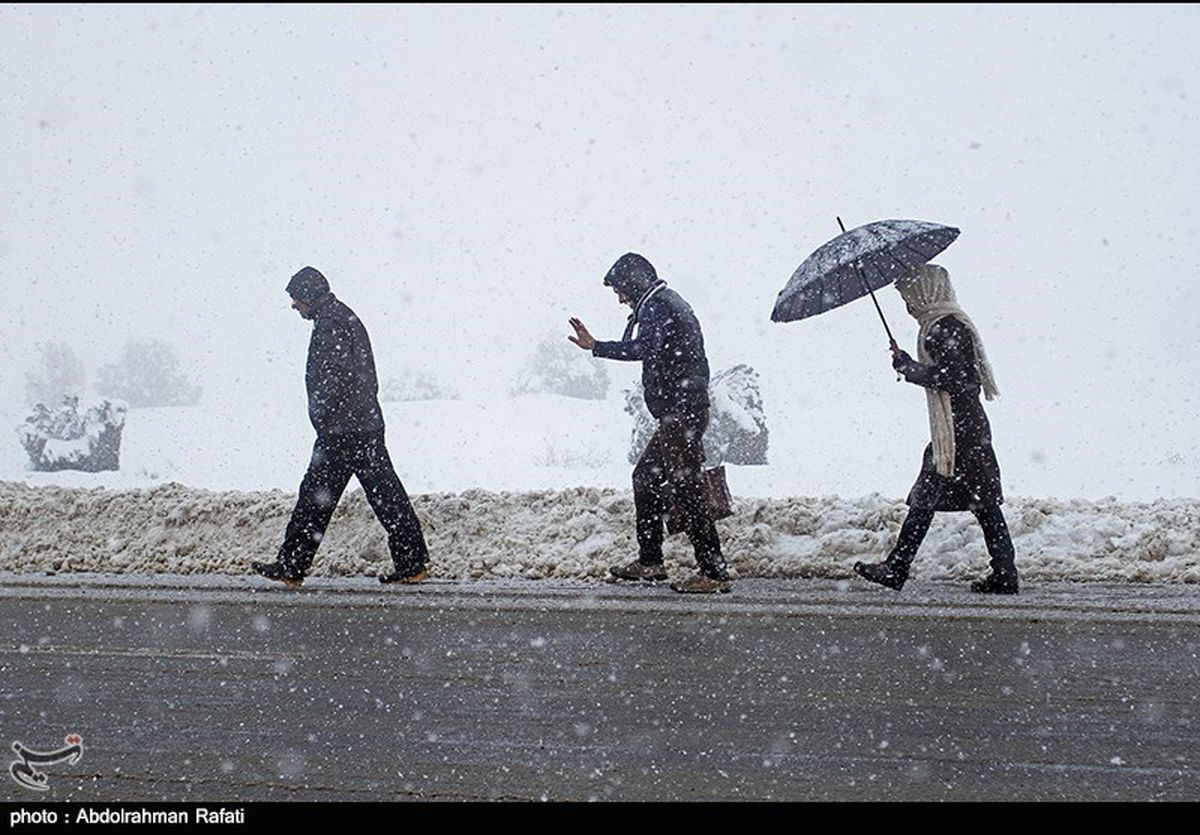 اخطار باران، برف و سیلاب برای ۲۲ استان کشور