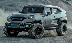 شاسی بلند رضوانی تانک X، معرفی شد