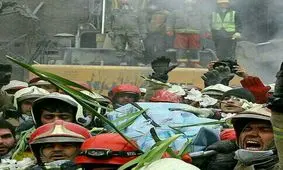 وداع عجیب جلال ملکی سخنگوی آتش نشانی با آتش نشانان شهید