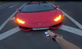 تست لامبورگینی هوراکان