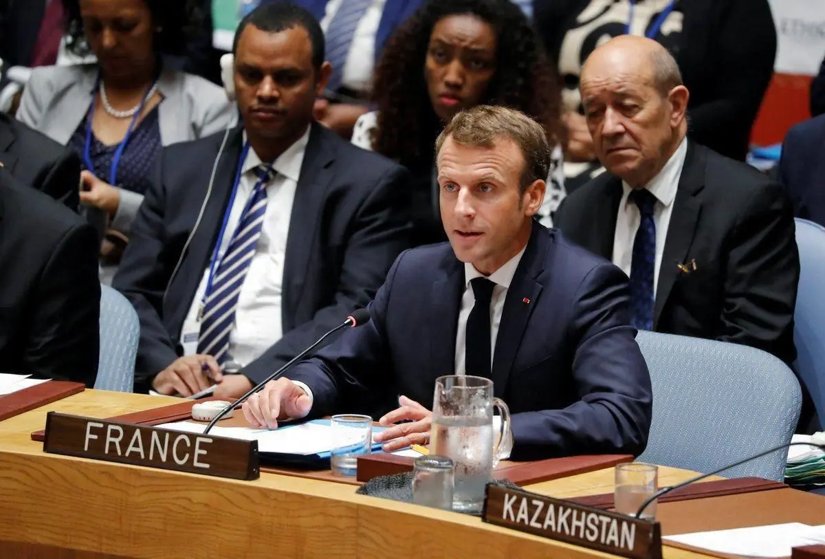 مکرون: هدف ما این است که ایران هرگز به سلاح هسته ای دست پیدا نکند