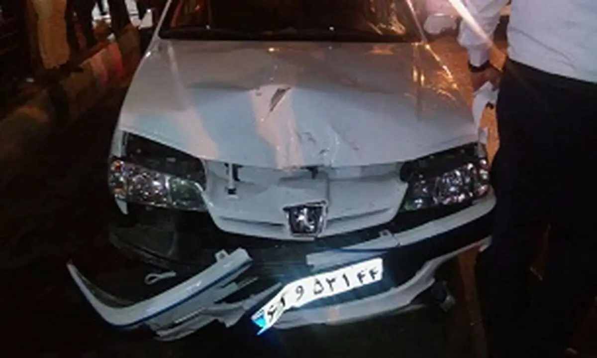 برخورد پژو با ۴ شهروند در تهران/ راننده هجده ساله بازداشت شد