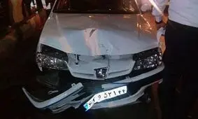 برخورد پژو با ۴ شهروند در تهران/ راننده هجده ساله بازداشت شد