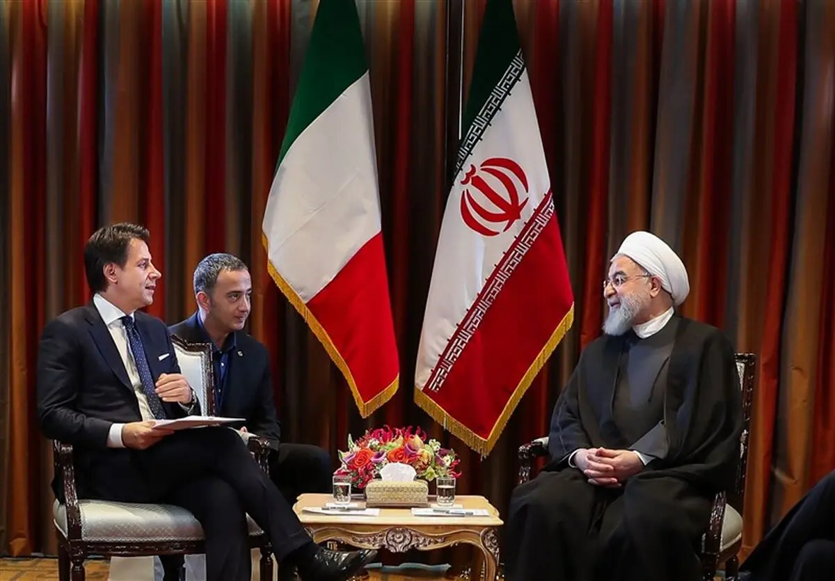 روحانی در دیدار نخست‌وزیر ایتالیا: اروپا باید برای حفظ و تقویت برجام به اقدامات عملی و سریع دست بزند