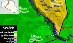 حملات سنگین شبه نظامیان کُرد برای تصرف آخرین پایگاه داعش + نقشه میدانی و تصاویر