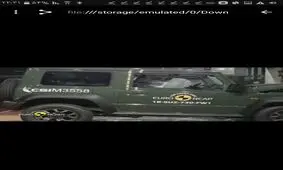 تست تصادف سوزوکی Jimny مدل 2019