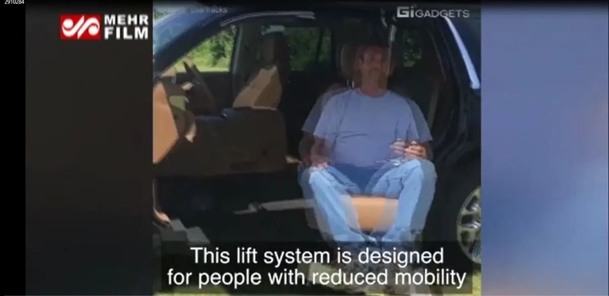 سیستم بالابر معلولان برای انواع خودروها