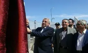 نیروگاه برق خورشیدی دامغان با حضور وزیر نیرو افتتاح شد