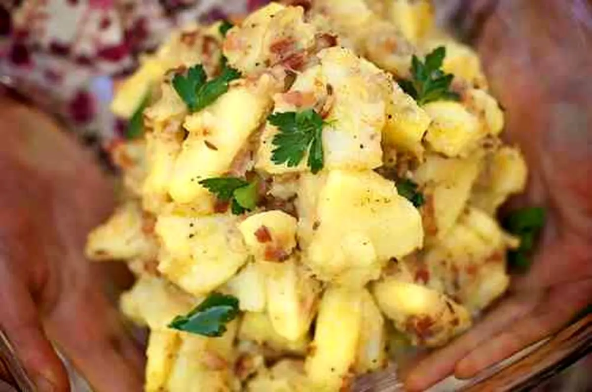 آشنایی با روش تهیه‌ی سالاد آلزاس