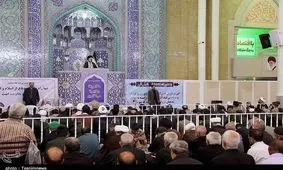 جلوه‌هایی از نماز جمعه قم به روایت تصویر