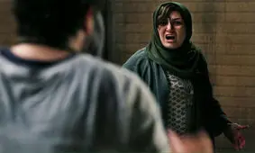 باران کوثری و محسن کیایی در نمایی از فیلم سینمایی آستیگمات