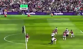 اولین گل منچستر به وست هم