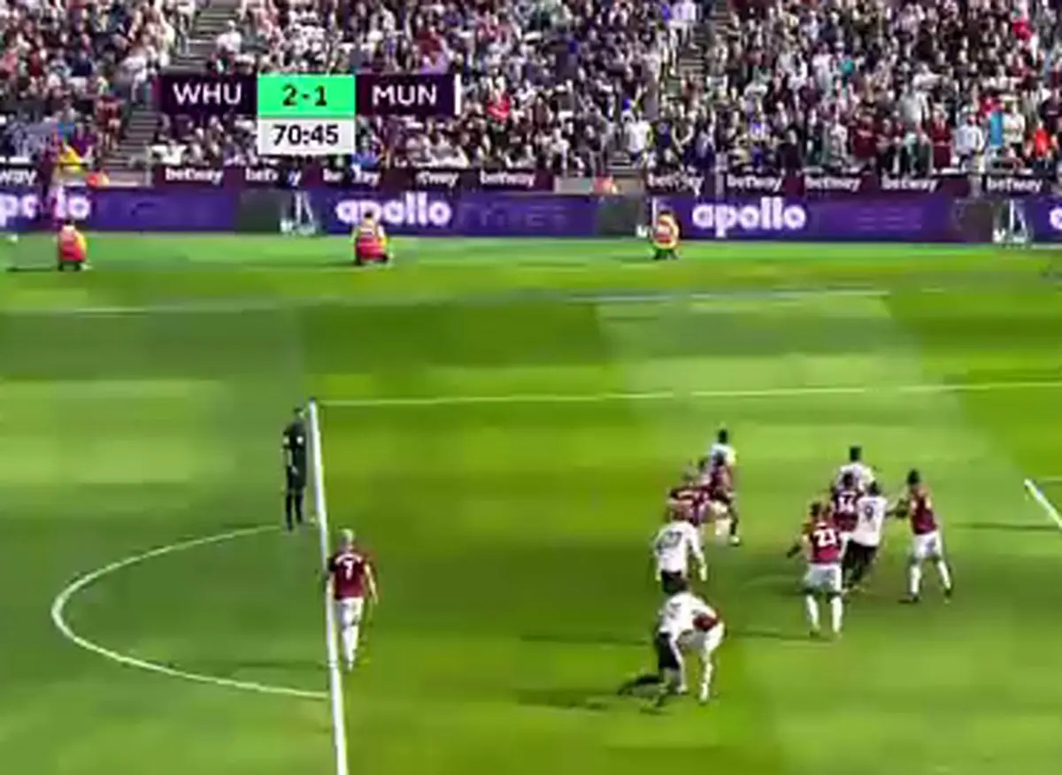 اولین گل منچستر به وست هم