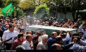 پیکر مطهر شهید مدافع حرم تیپ فاطمیون در دلیجان تشییع شد