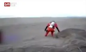 صحرایی که در آن شن‌ها مثل آب دریا حرکت می‌کنند!+ فیلم