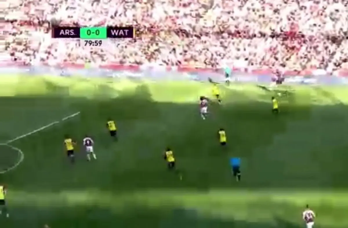 گل به خودی واتفورد مقابل آرسنال (آرسنال 1_0 واتفورد)