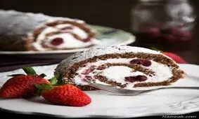 طرز تهیه “رولت بلک فارست” بدون آرد