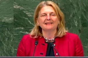 سخنرانی وزیر خارجه اتریش در سازمان ملل به «زبان عربی»
