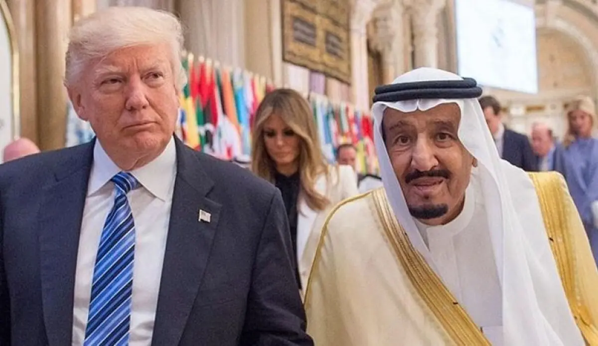 تماس تلفنی ترامپ و پادشاه عربستان