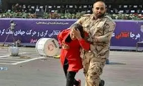 مصاحبه علی ضیا با سرباز غیور حادثه تروریستی/ فیلم