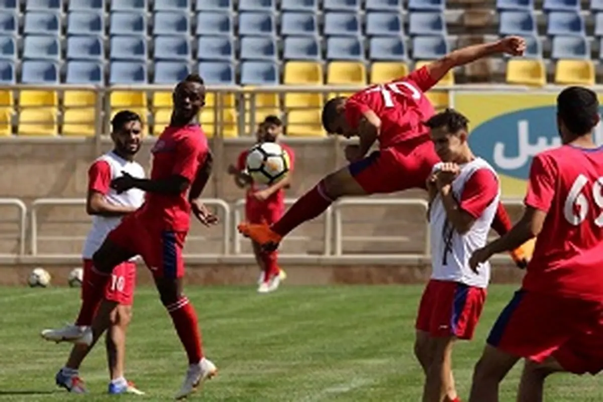 آخرین تمرین پرسپولیسی‌ها پیش از سفر به قطر