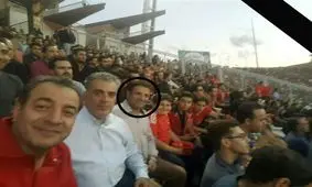 فوت جانباز دفاع مقدس بعد از گل دوم تراکتور سازی