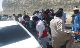 ۲ کشته و ۱۰ مجروح بر اثر حادثه رانندگی در جنوب سیستان و بلوچستان
