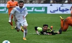 تساوی استقلال جنوب مقابل ملوان بندر انزلی