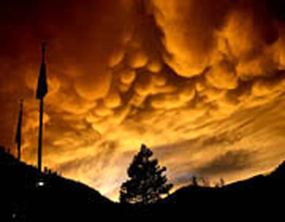 فیلم |تایم لپس دیدنی از ابر سینه‌ای