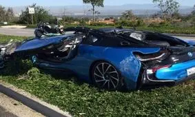 عاقبت مرگبار کورس گذاشتن خودروهای لوکس در جاده دو طرفه + فیلم